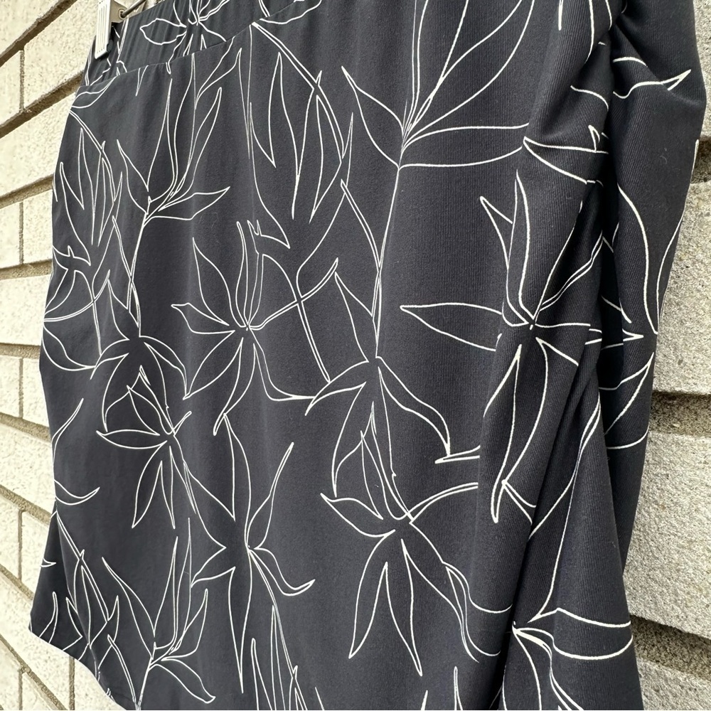 Carve Designs Suzanne Swim Beach Skirt South Point Black White Print - Picture 4 of 8